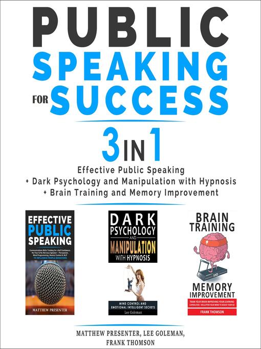 Title details for PUBLIC SPEAKING FOR SUCCESS--3 in 1 by Matthew Presenter - Wait list